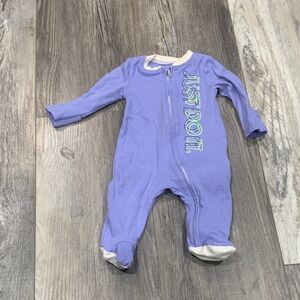 Nike Lavender Kids Footie One Piece